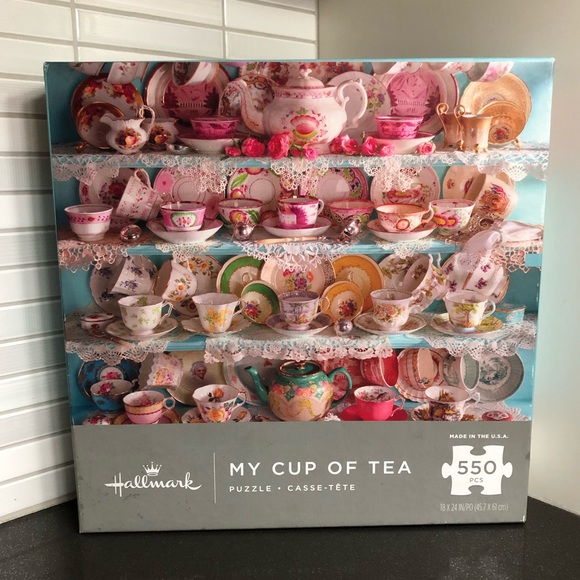 550 piece My Cup of Tea Puzzle - Picture 1 of 11